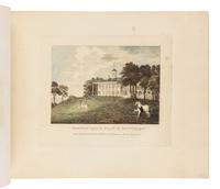 BIRCH, William (1755-1834). Country Seats of the United States of North America, with some scenes connected with them . Springland near Bristol, Pennsylvania: W. Birch, 1808 [but 1809].