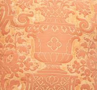 A Pair of Throw Pillows with Fortuny Upholstery