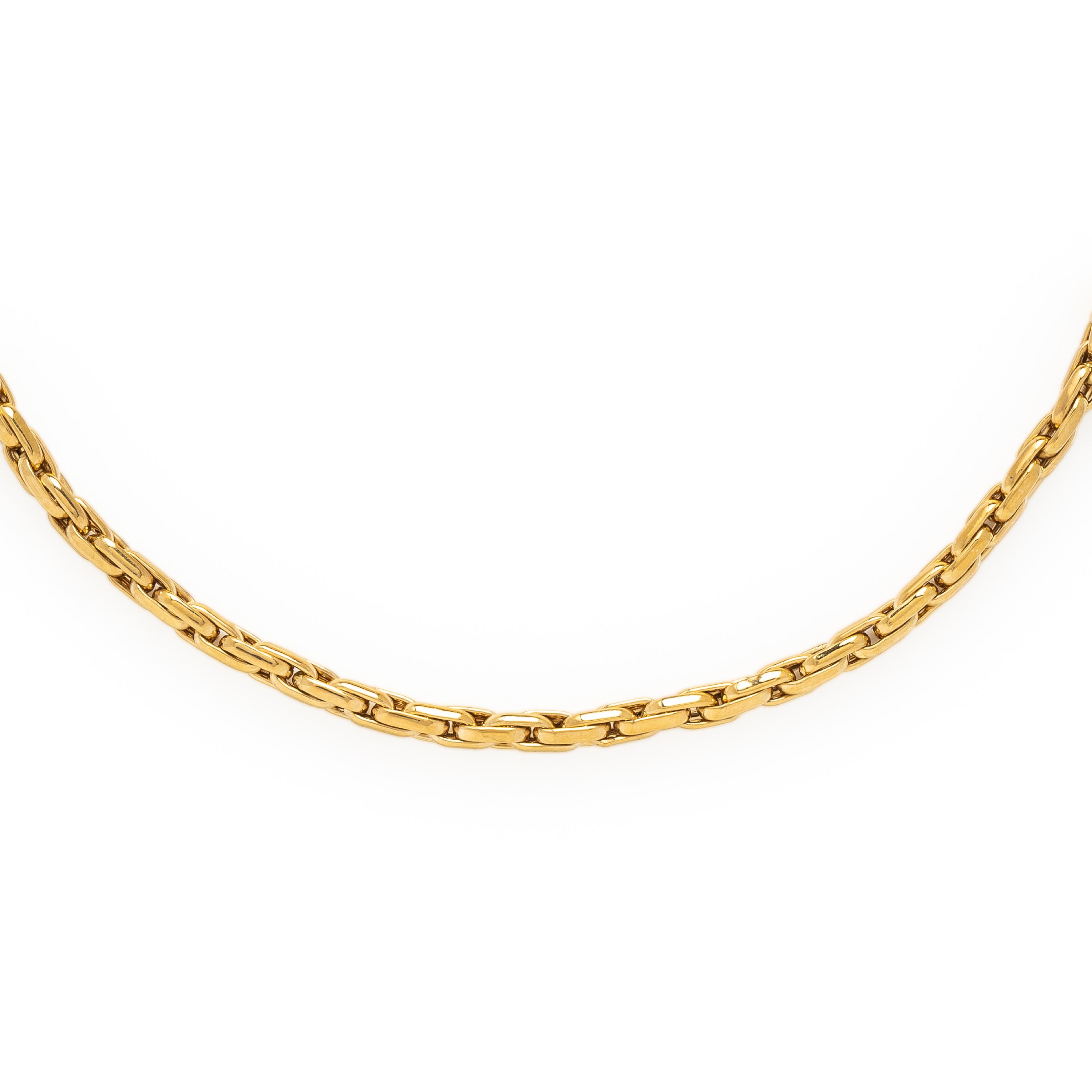 Yellow Gold Chain Necklace