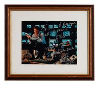 A Group of 20 Celebrity and Sports Personality Photographs Formerly Displayed at Mike Ditka’s Restaurant