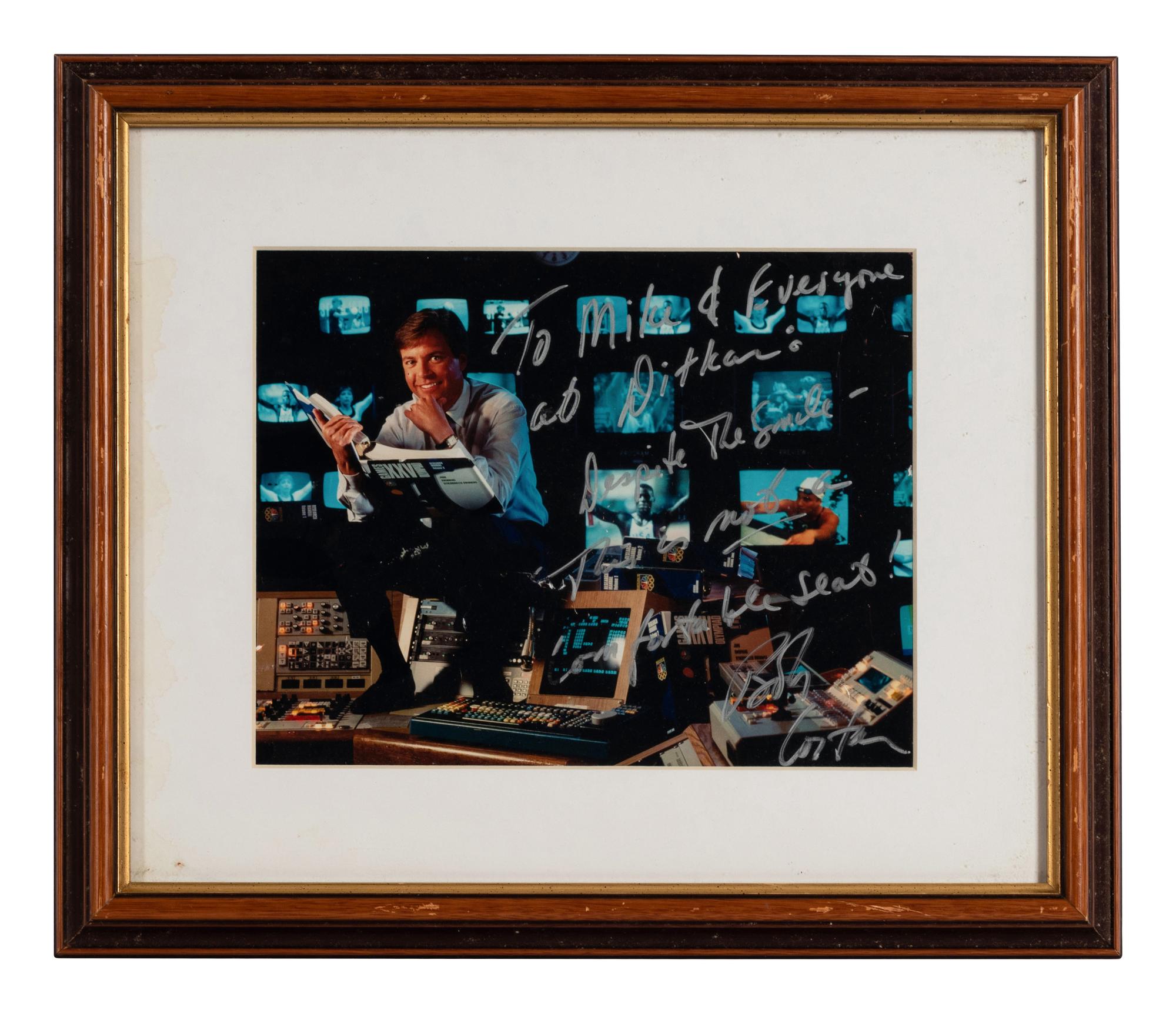 A Group of 20 Celebrity and Sports Personality Photographs Formerly Displayed at Mike Ditka’s Restaurant