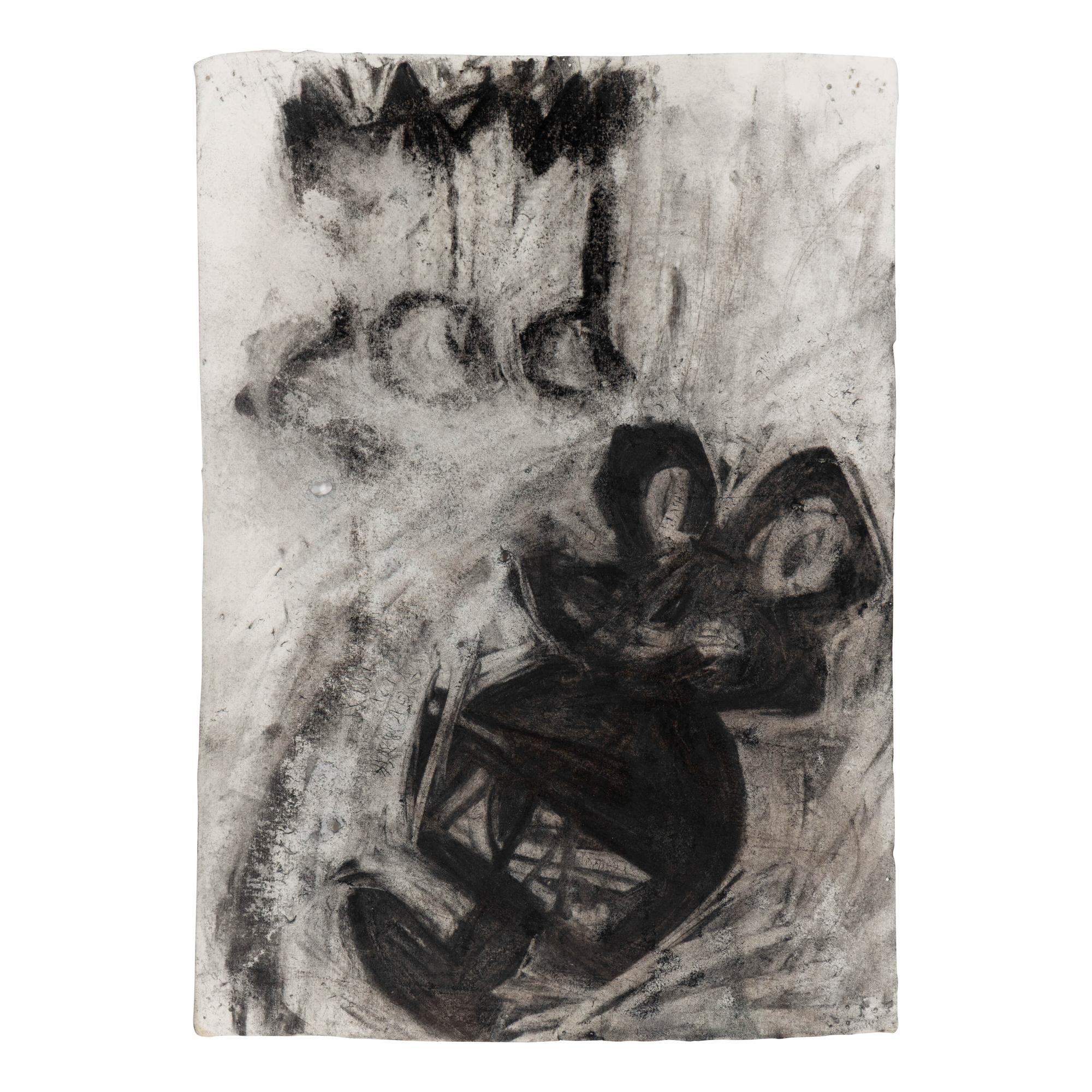 Joyce Pensato (American, 1941-2019) — Untitled (Mickey and Bart) , 1995