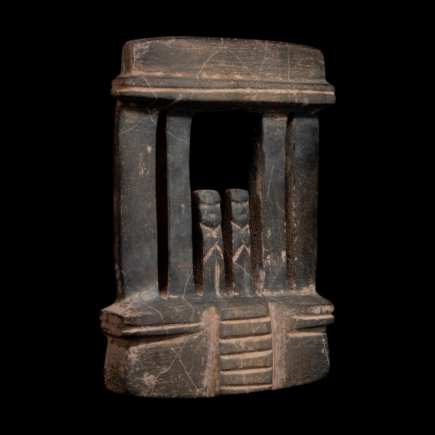 A Mezcala Greenstone Temple