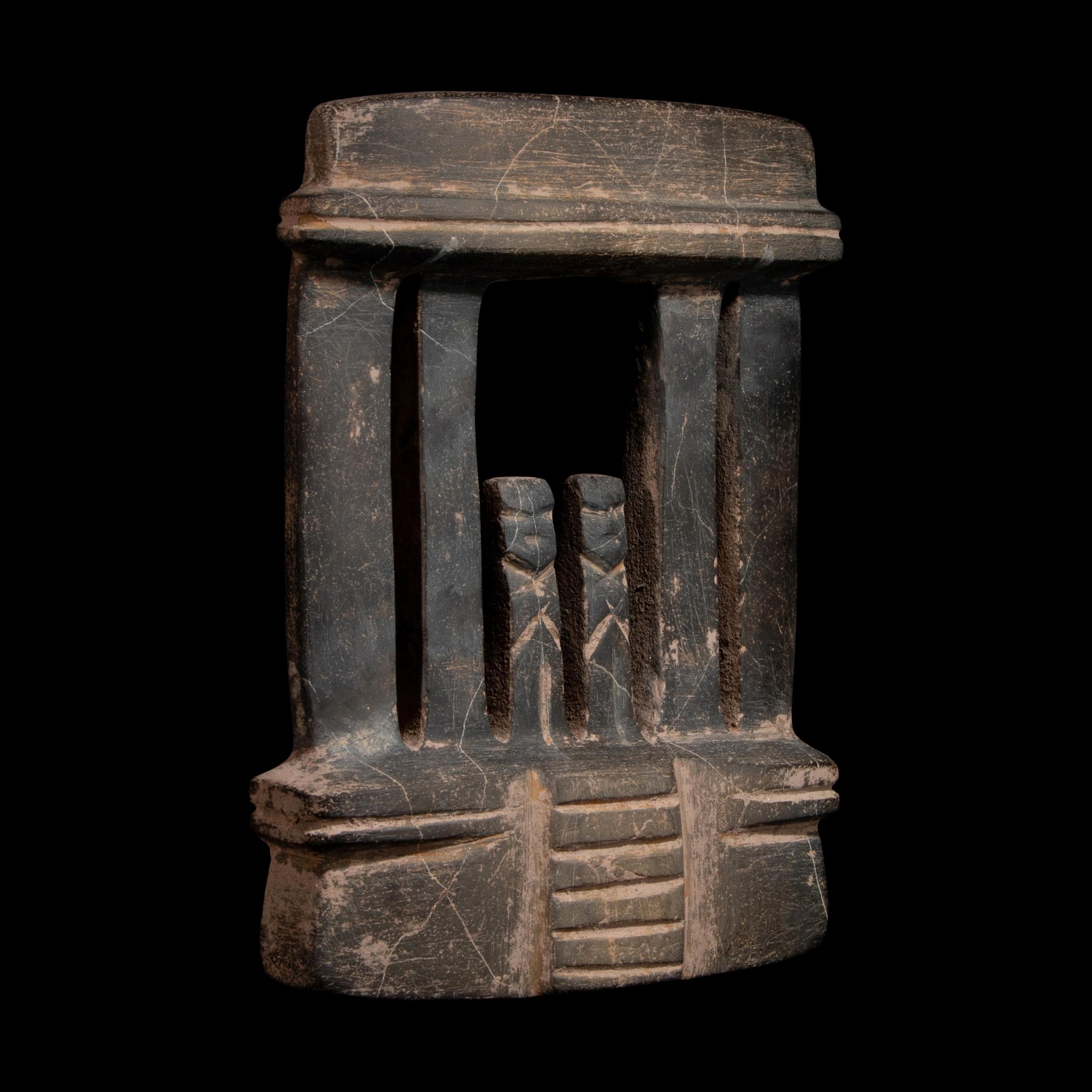 A Mezcala Greenstone Temple