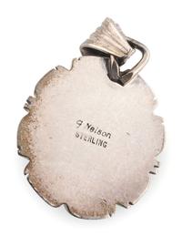Navajo and Kewa Silver Pendants