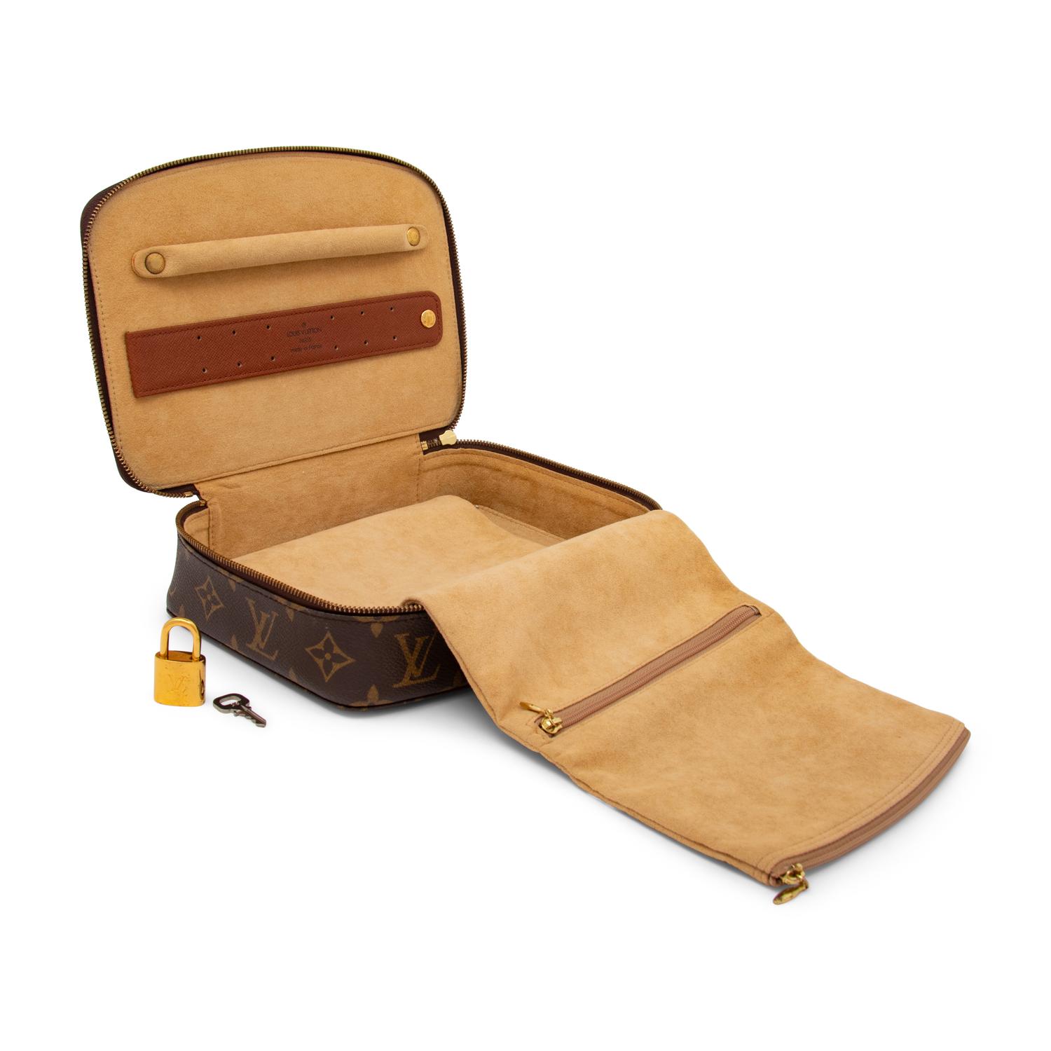 Louis Vuitton, Monogram Monte Carlo Travel Jewelry Case