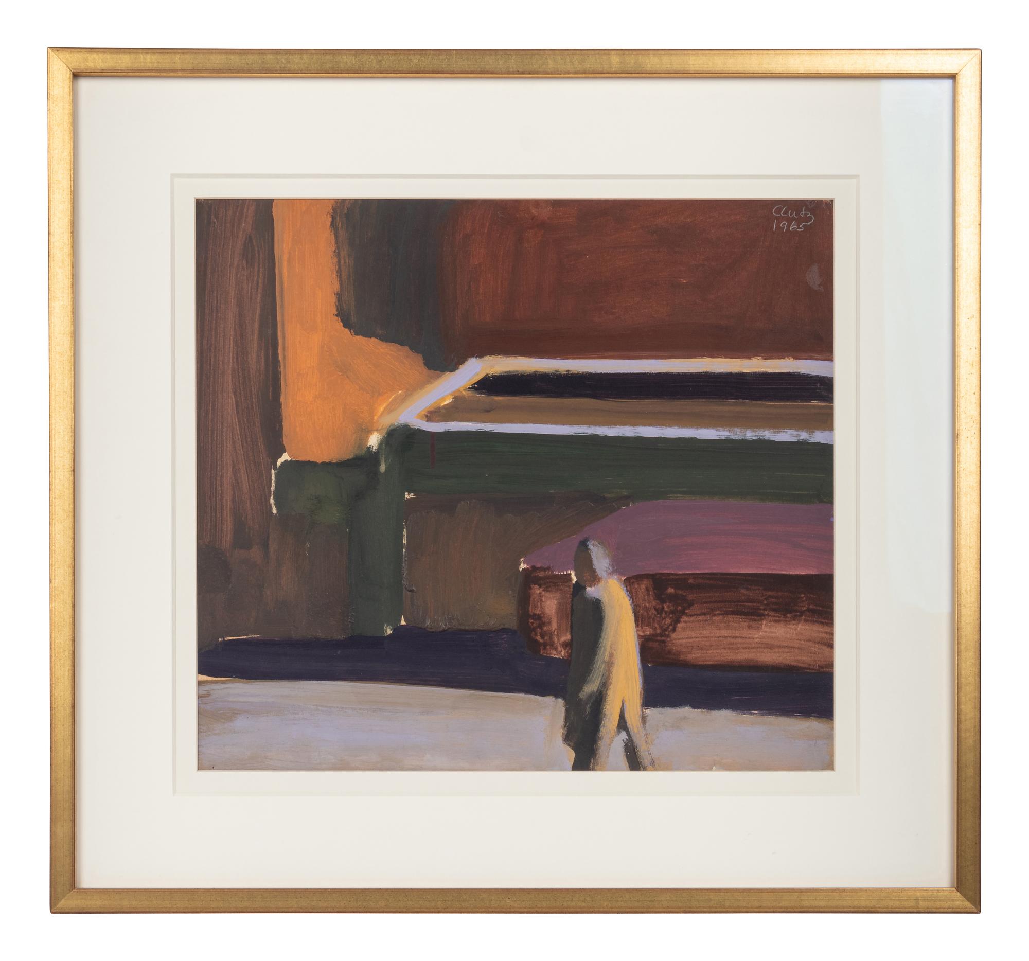 Abstract Composition with Figure