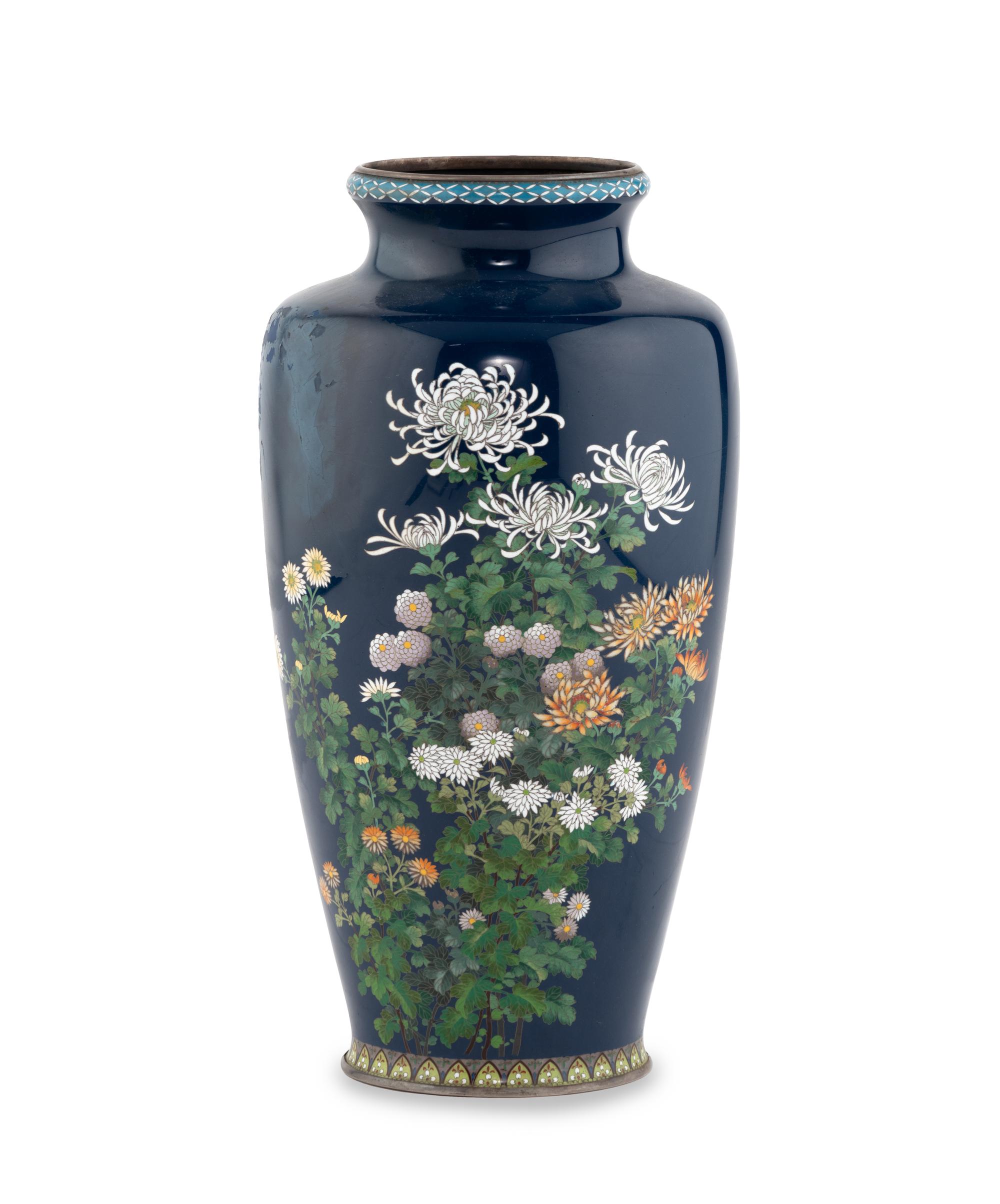 A Japanese Cloisonné Vase