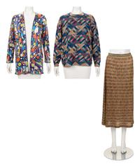 Collection of Seven Missoni Knit Pieces, 1990-2000s