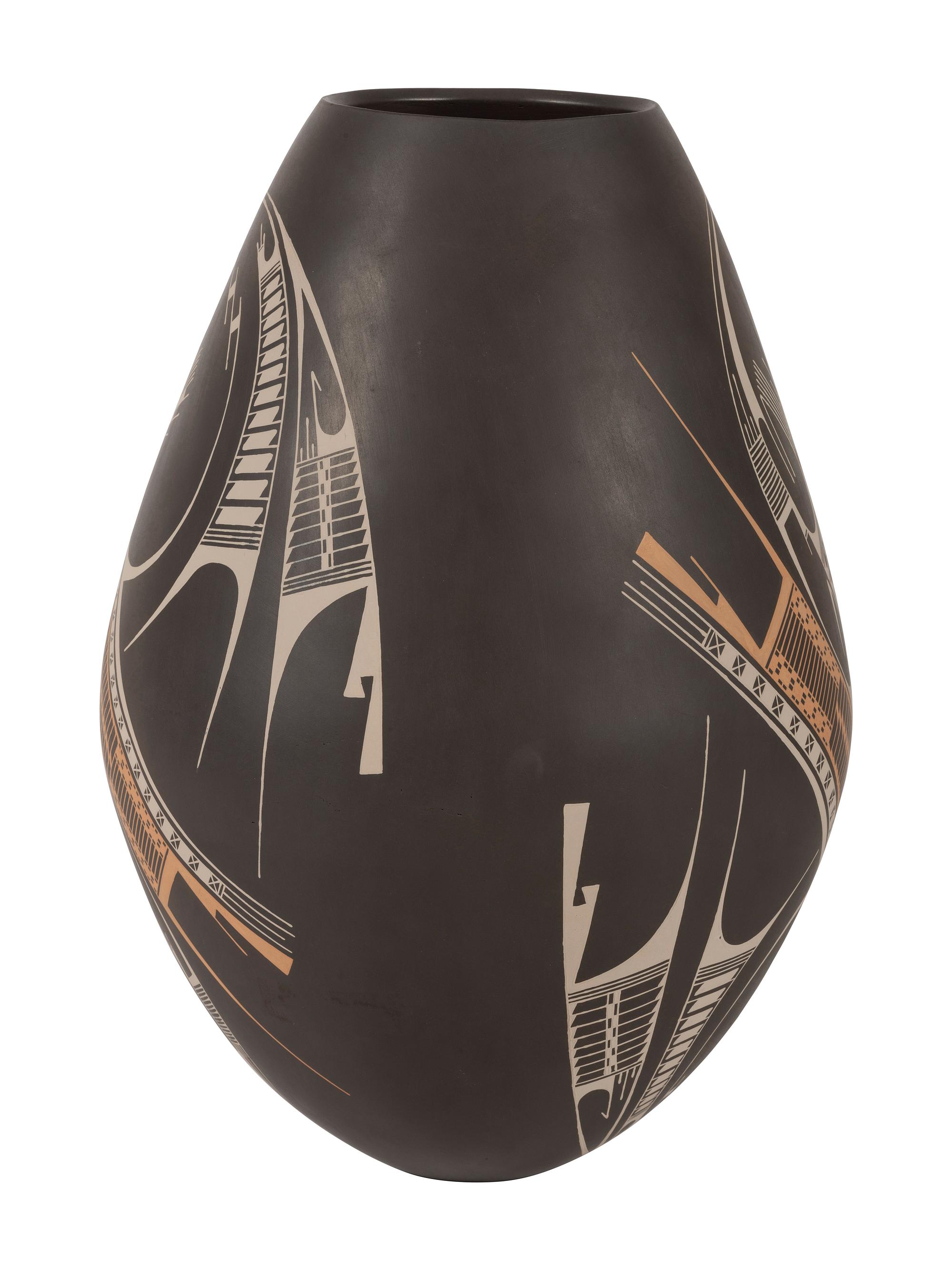 Polychrome Pottery Jar