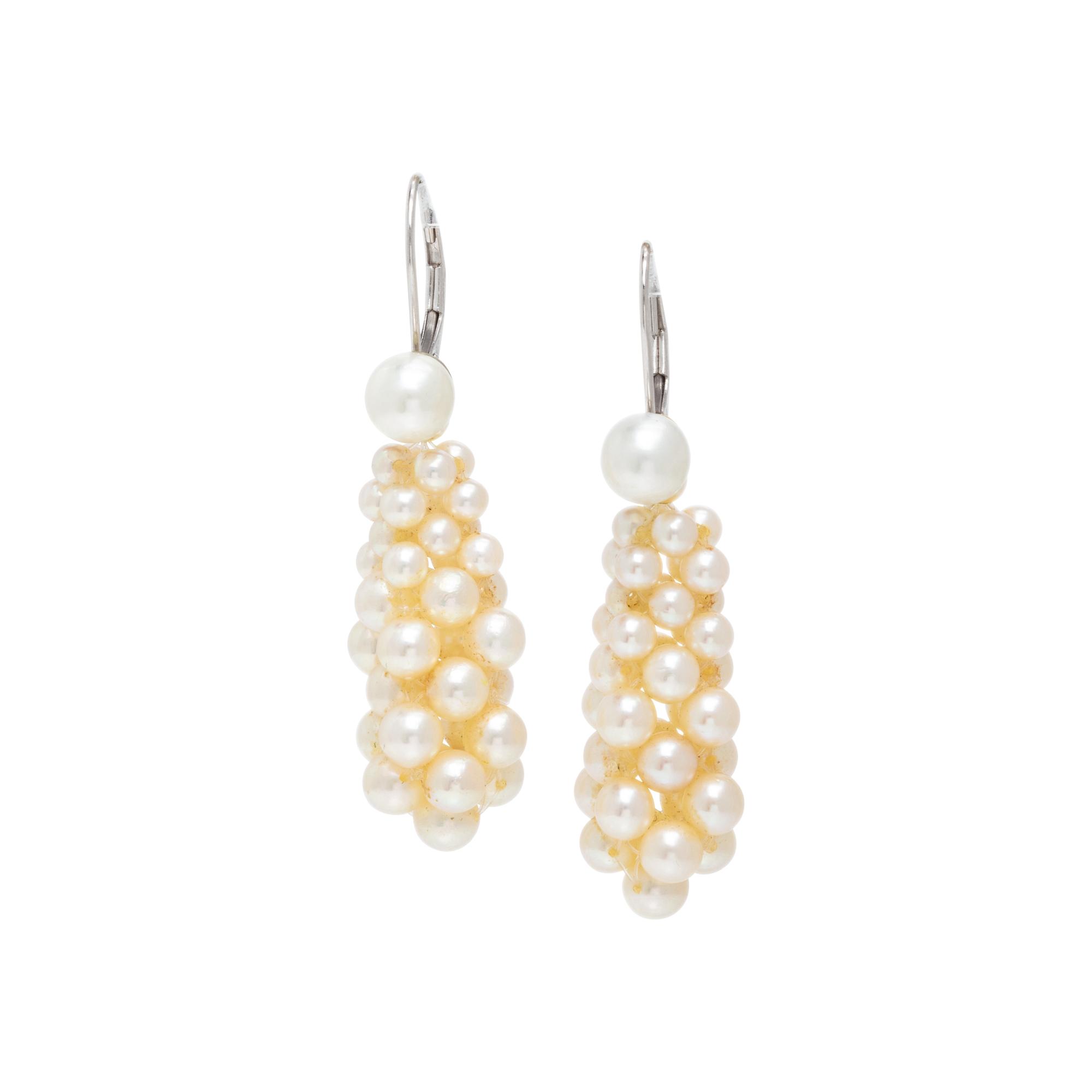 COLLECTION OF CULTURED PEARL AND GOLD JEWELRY