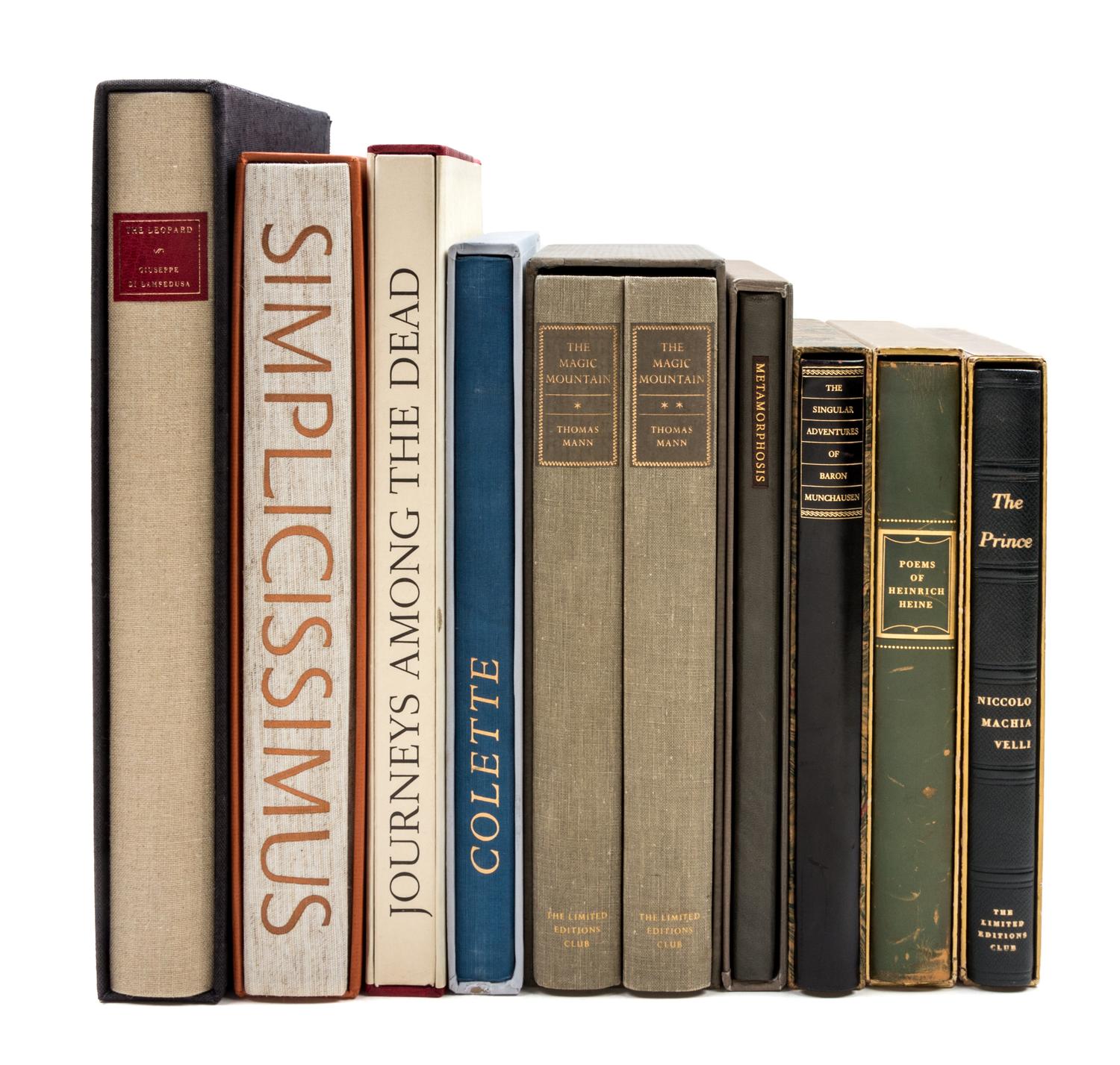 (LEC) WORLD LITERATURE. 17 works in 18 vols.
