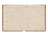 JACKSON, Col. Oscar L. (1840-1920). Five journals, incl. descriptions of Oscar L. Jackson's political activism during the 1860 campaign and his service with 63rd OVI, with campaign broadside noting Jackson as a speaker.