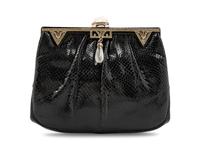 Judith Leiber Skin Clutch, 1980s