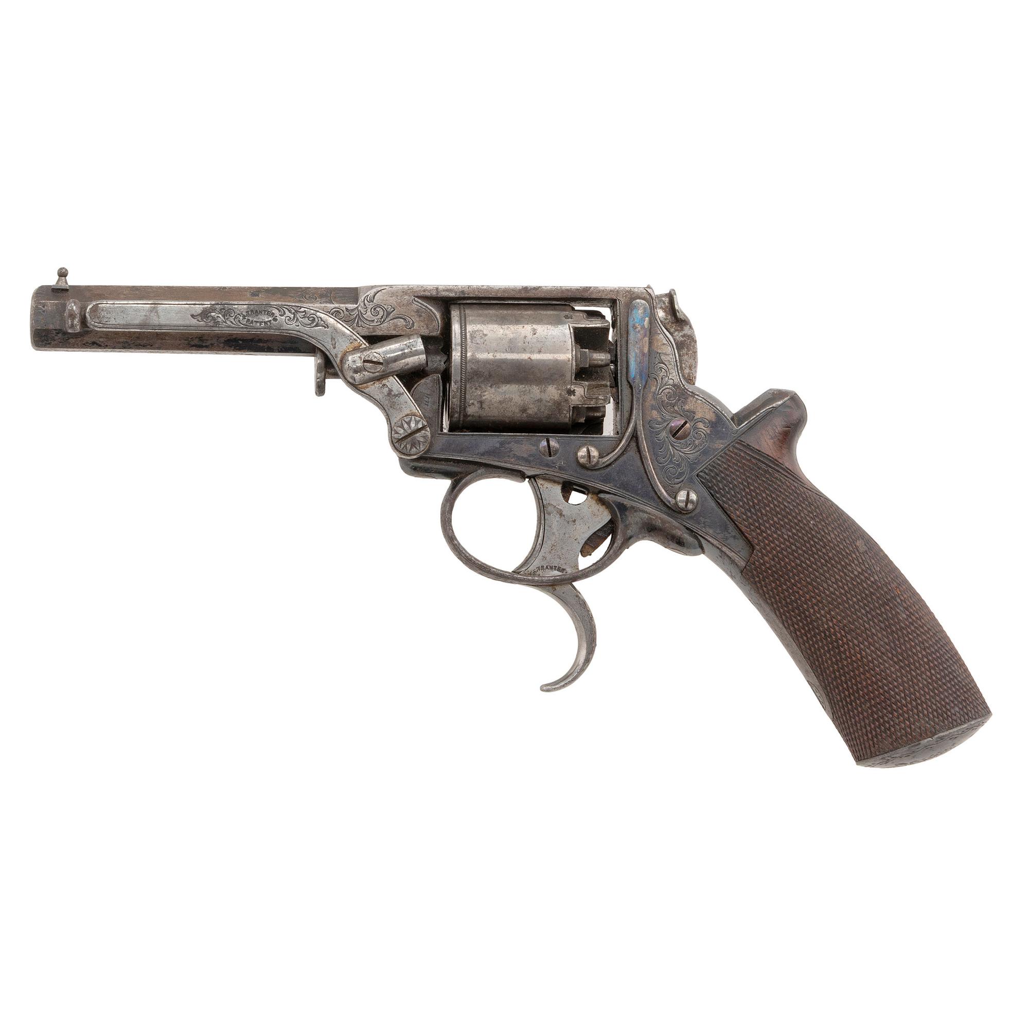 3rd Model Tranter 120-Bore Double Trigger Percussion Revolver