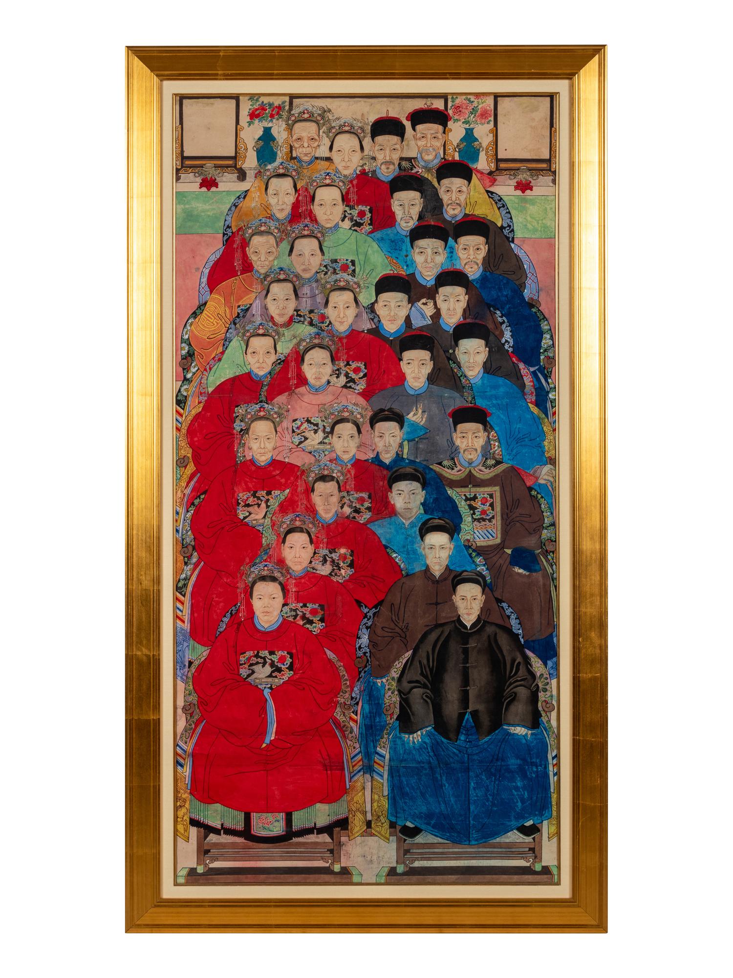 A Chinese Ancestor Portrait Painting