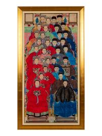 A Chinese Ancestor Portrait Painting