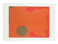 Umber Disc and Red Edge , 1970
