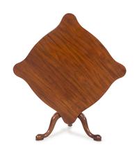 An American Mahogany Tilt-Top Tea Table — LATE 19TH CENTURY