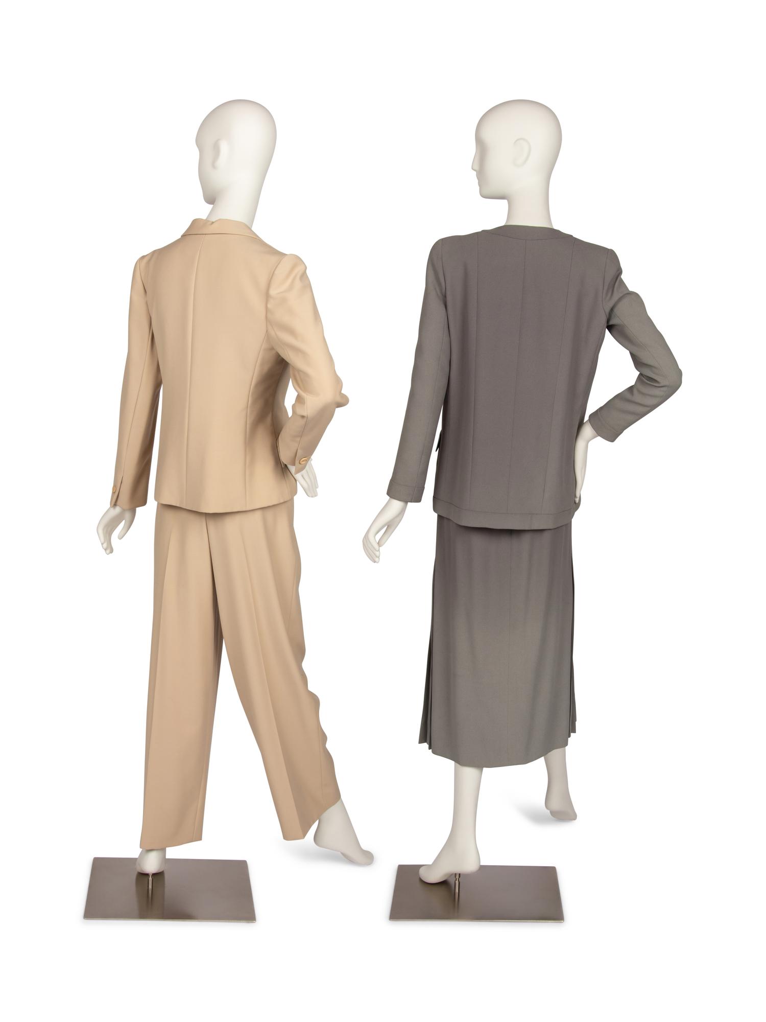 Two Christian Dior Haute Couture Suits, 1989-2003
