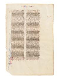 [LEAF BOOK]. [EGE, Otto F. (1888-1951), editor]. Original Leaves from Famous Books, Eight Centuries 1240 A.D.-1923 A.D. 13th-20th centuries . Cleveland: Otto F. Ege, ca 1923.