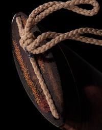 A Japanese Gold and Black Four-Case Inro