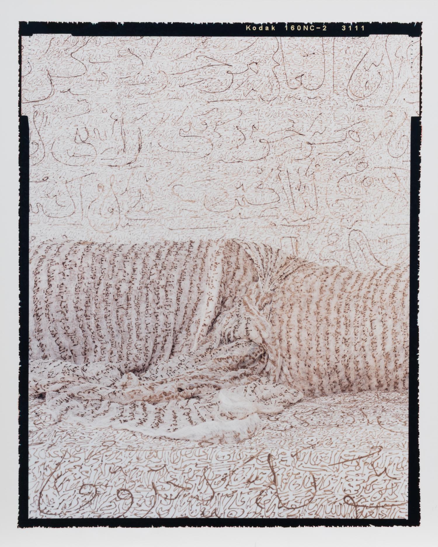 Les Femmes du Maroc “Reclining Odalisque;” printed 2008 (triptych)