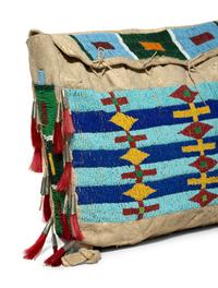Sioux Beaded Hide Possible Bag