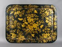 A Black Lacquer Tray