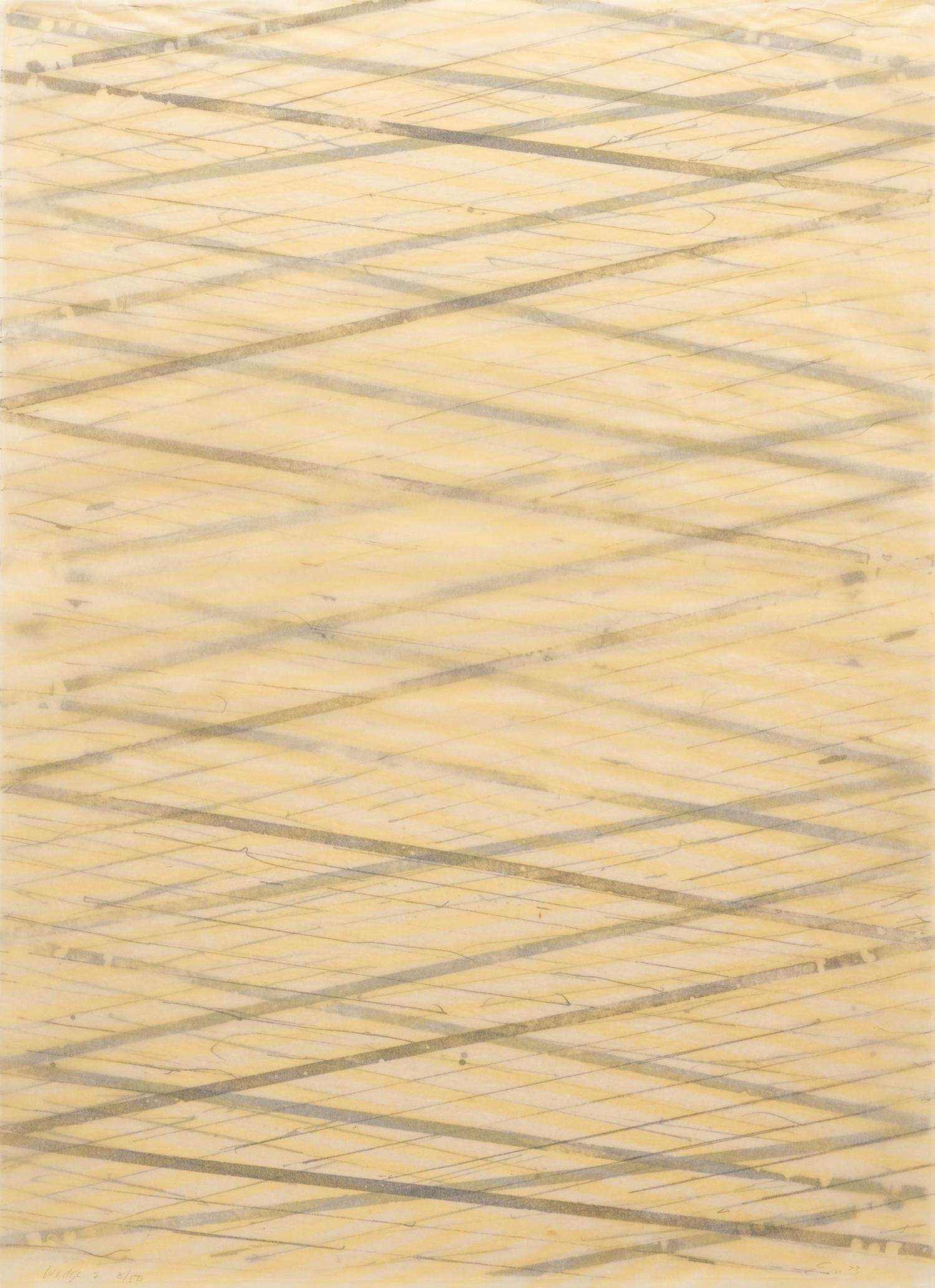Wedge # 2 , Wedge # 3 , Wedge # 4 , Wedge # 6 and Wedge # 7, 1973 (from Broken Wedge Series)