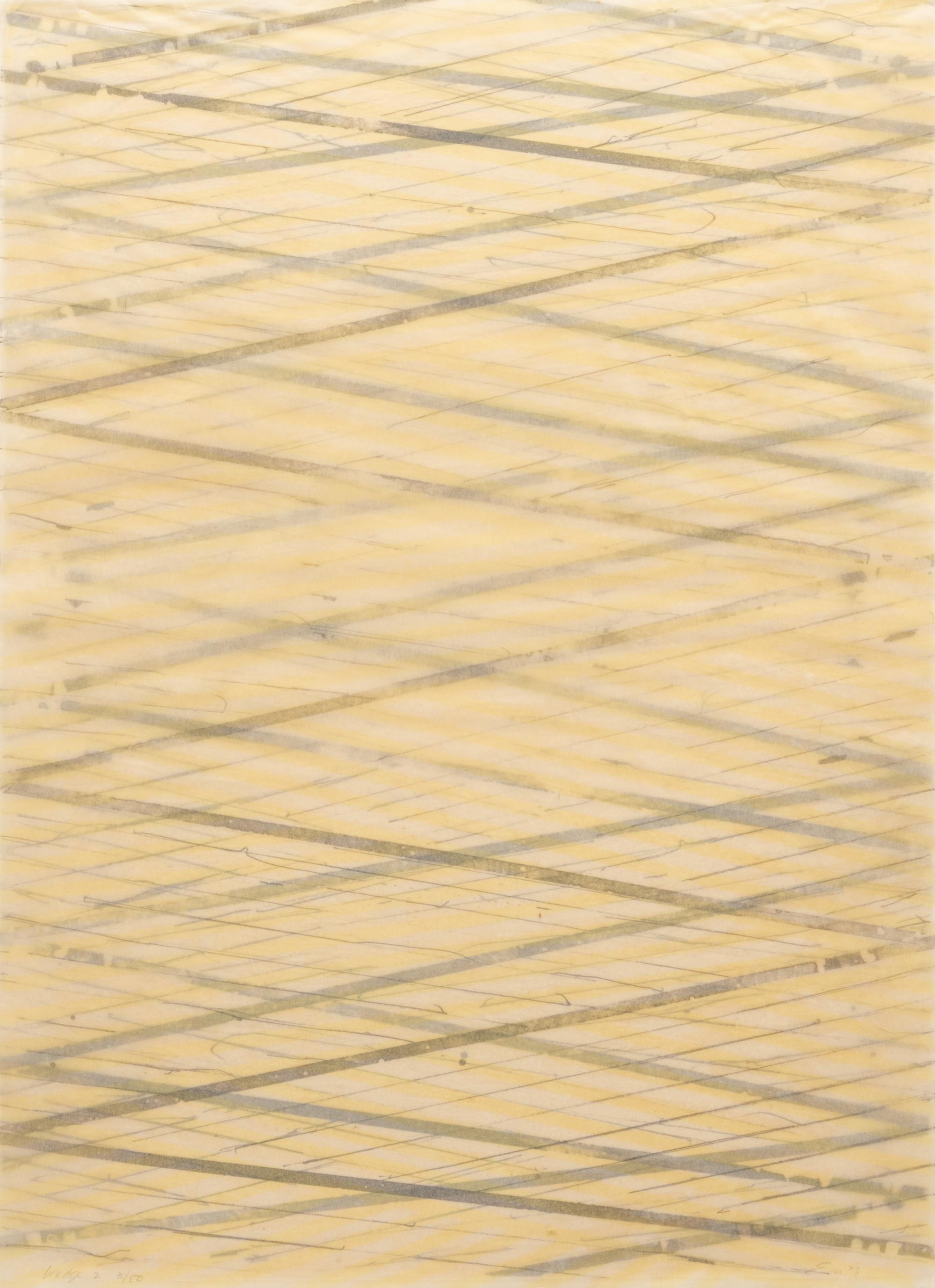 Wedge # 2 , Wedge # 3 , Wedge # 4 , Wedge # 6 and Wedge # 7, 1973 (from Broken Wedge Series)