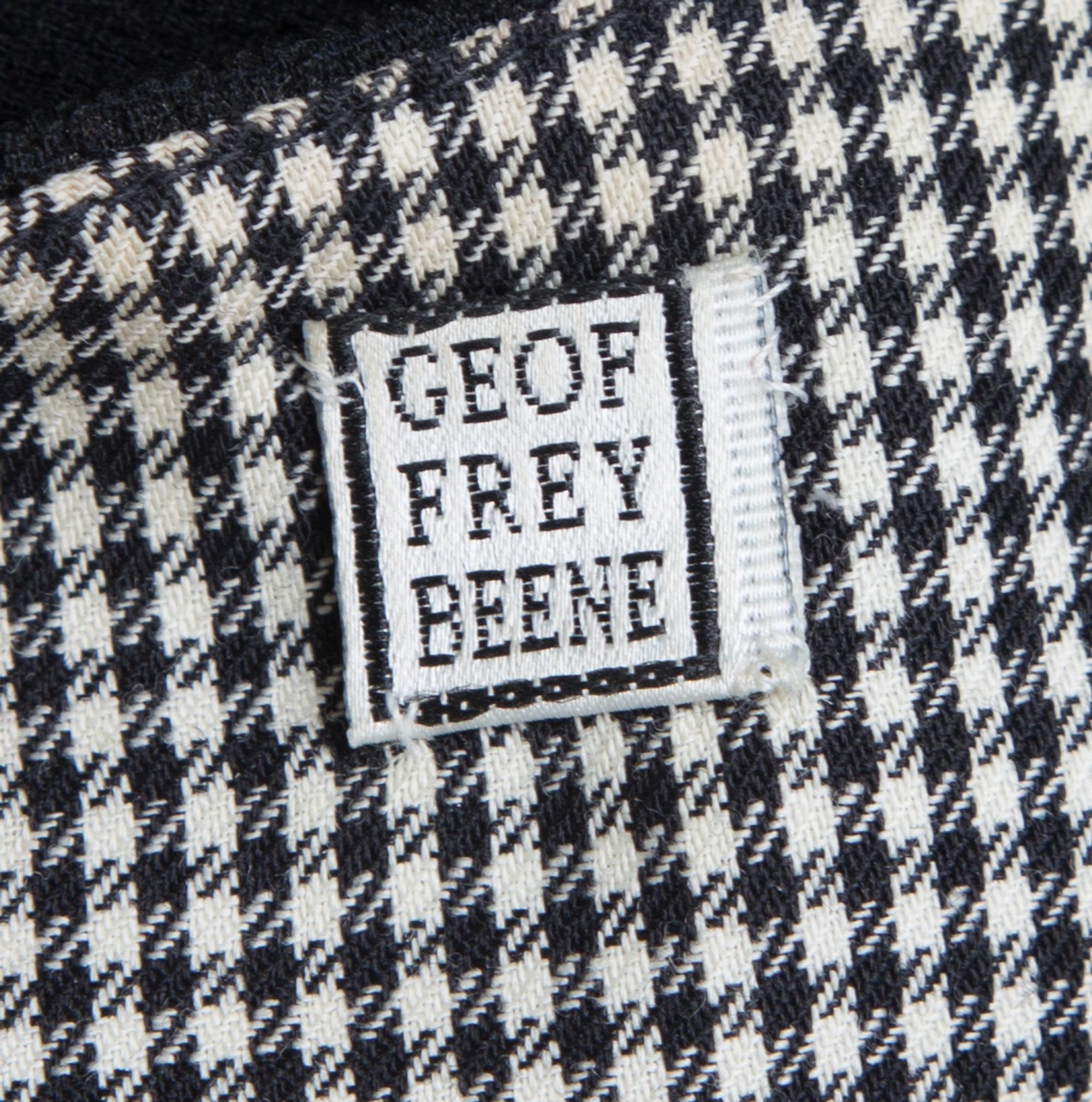 A Geoffrey Beene Black Jacket, Pant and Skirt Ensemble, Each size 8.