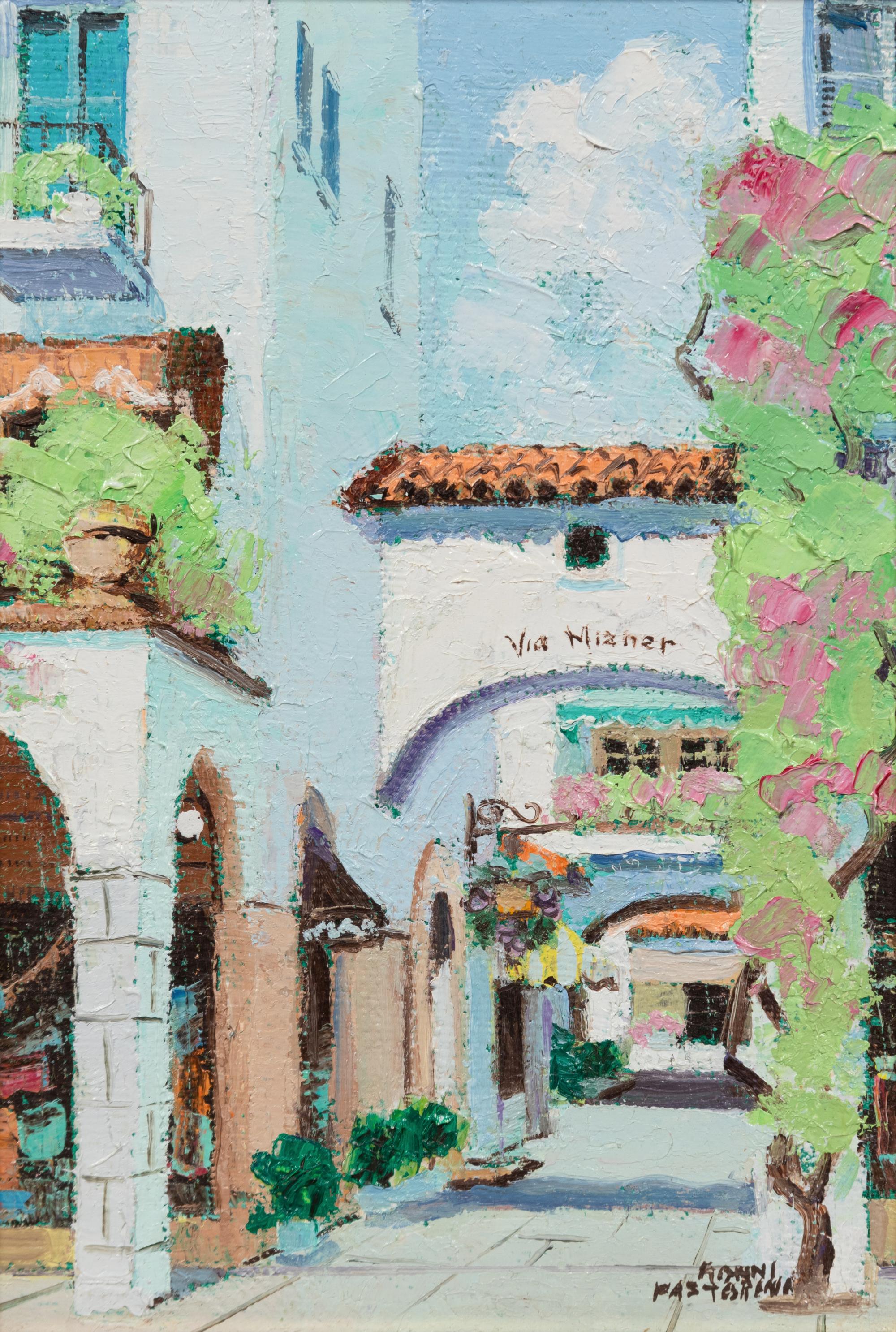 Palm Beach Scenes (Three Paintings)