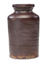 A J. Moorfoot Stoneware Preserve Jar