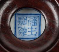 A Pair of Chinese Polychrome Enameled Porcelain Vases