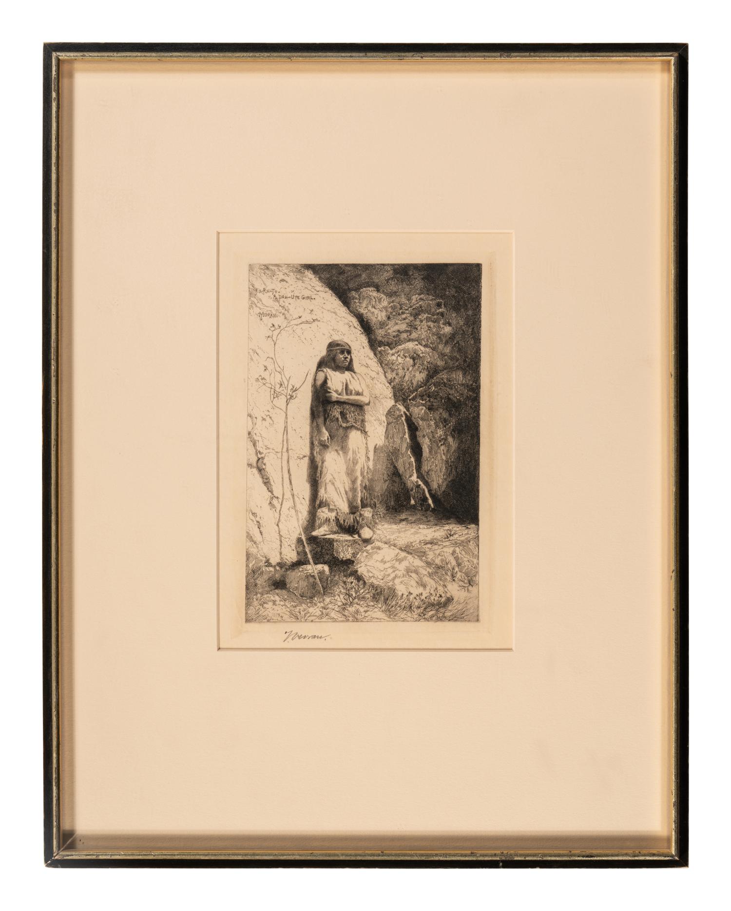 Ku-ra-tu, a Pah-Ute Girl , 1879