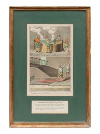 Three Color Engravings from a French Dyeing Manual
