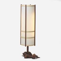 Mira Nakashima (American, b. 1942) Special "Tall" Table Lamp, George Nakashima Woodworker, New Hope, Pennsylvania, 2008