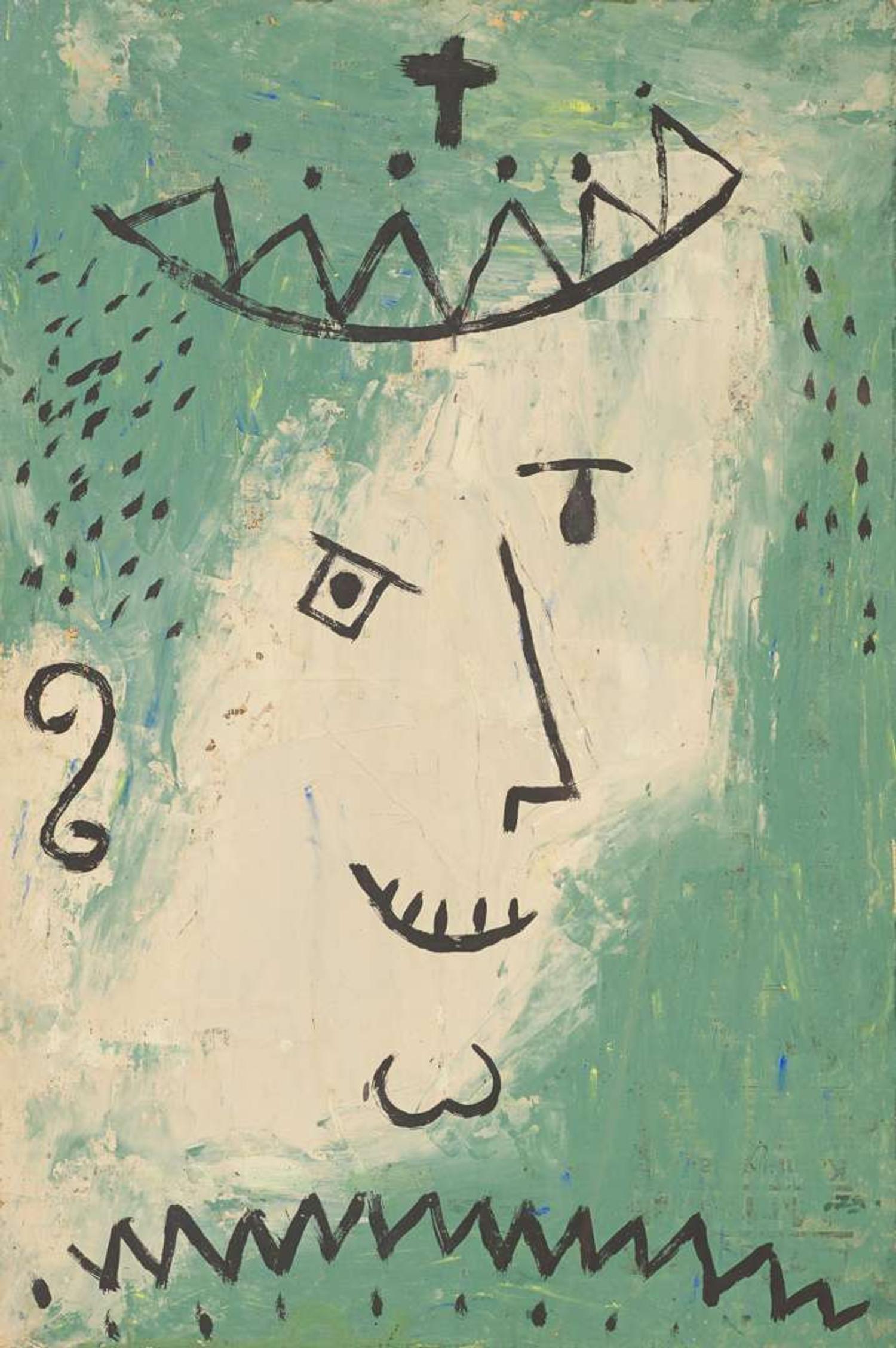 Paul Klee (German, 1879-1940) - Kronen-Narr (Crown Fool)