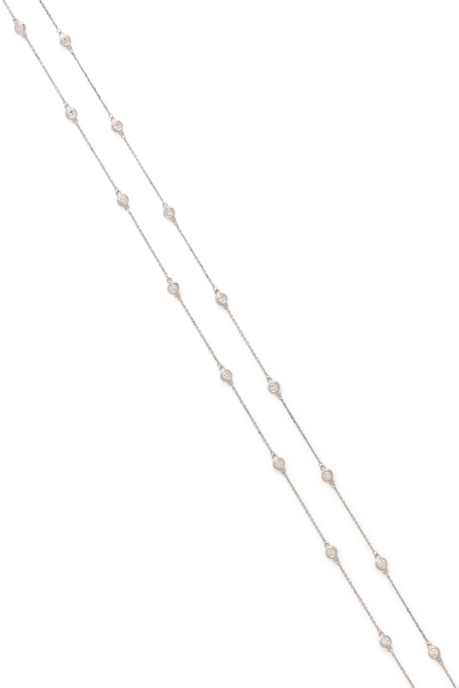DIAMOND STATION NECKLACE