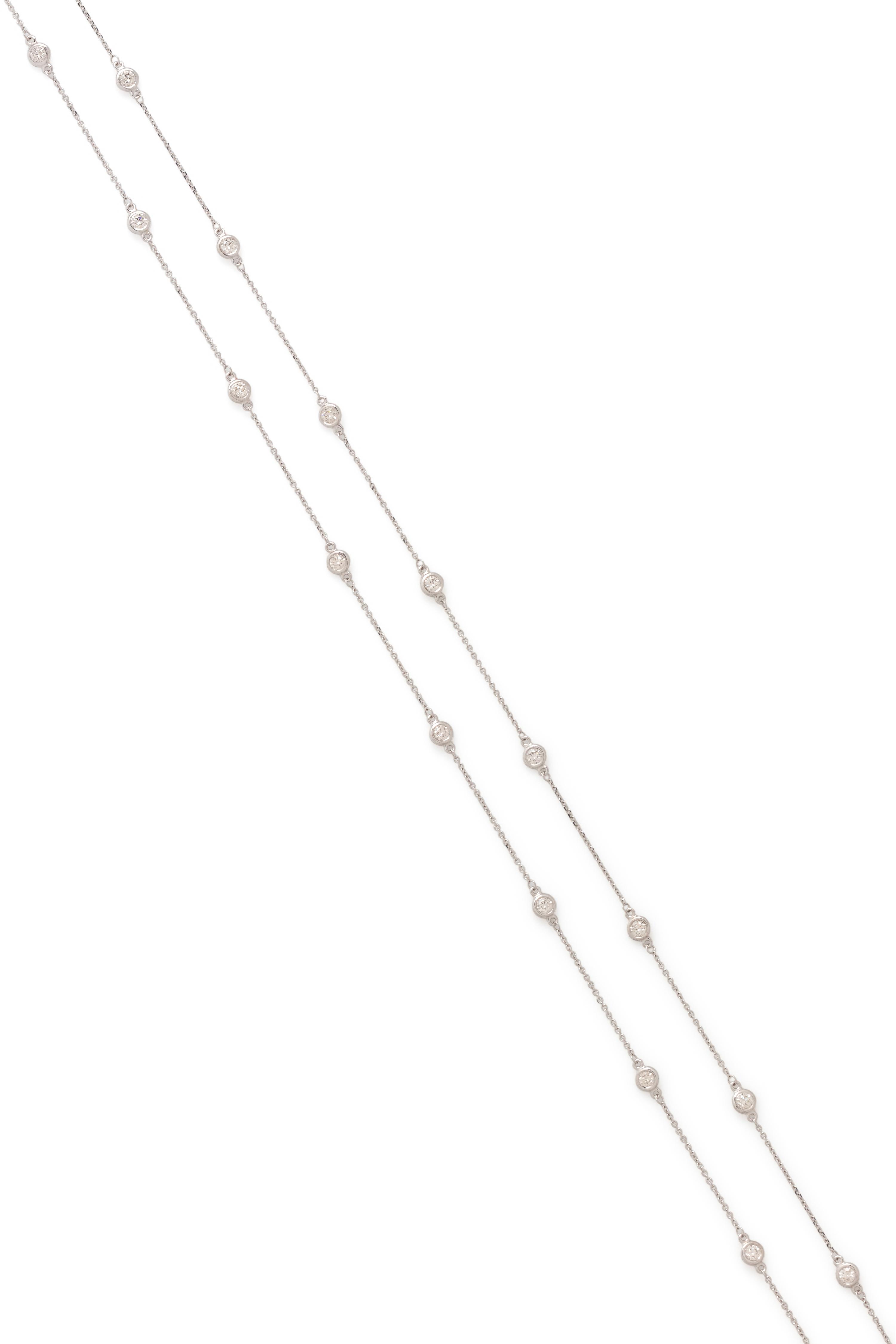DIAMOND STATION NECKLACE