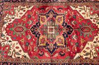 An Indo-Heriz Wool Rug
