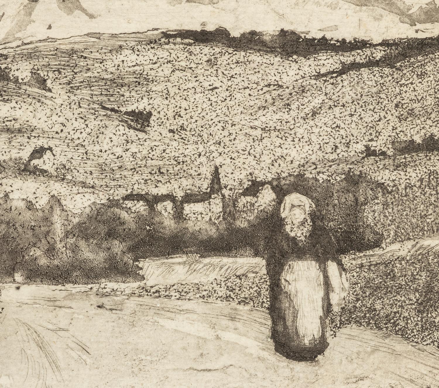 La femme sur la route