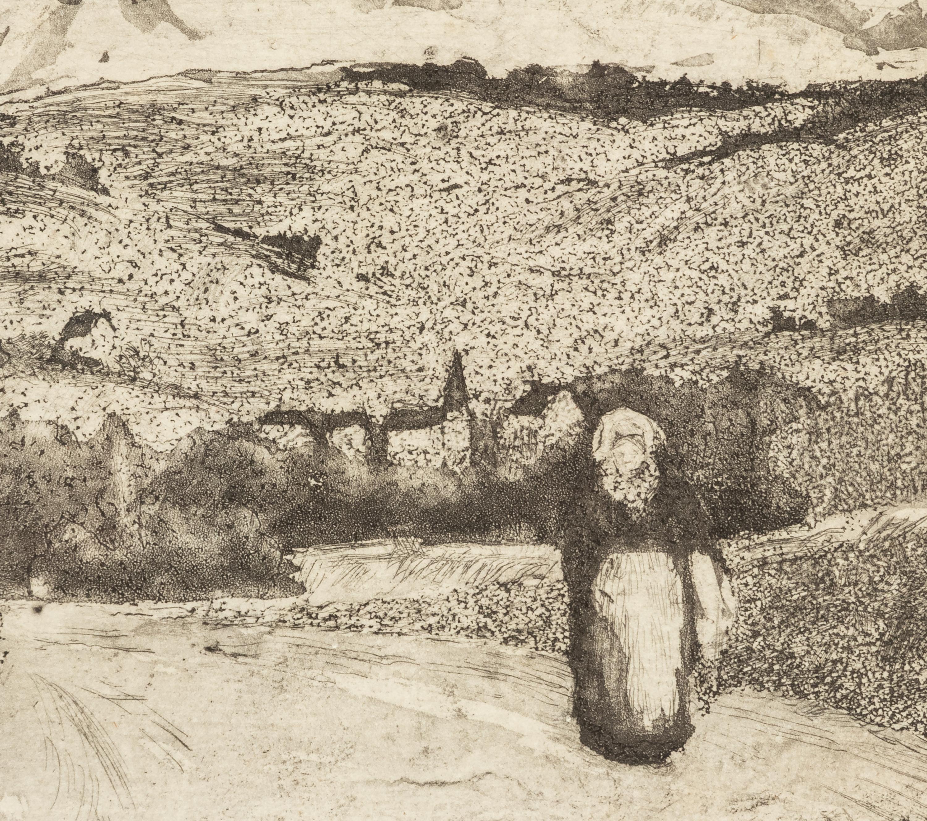 La femme sur la route