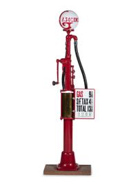 A Previsible Gasoline Pump With Globe