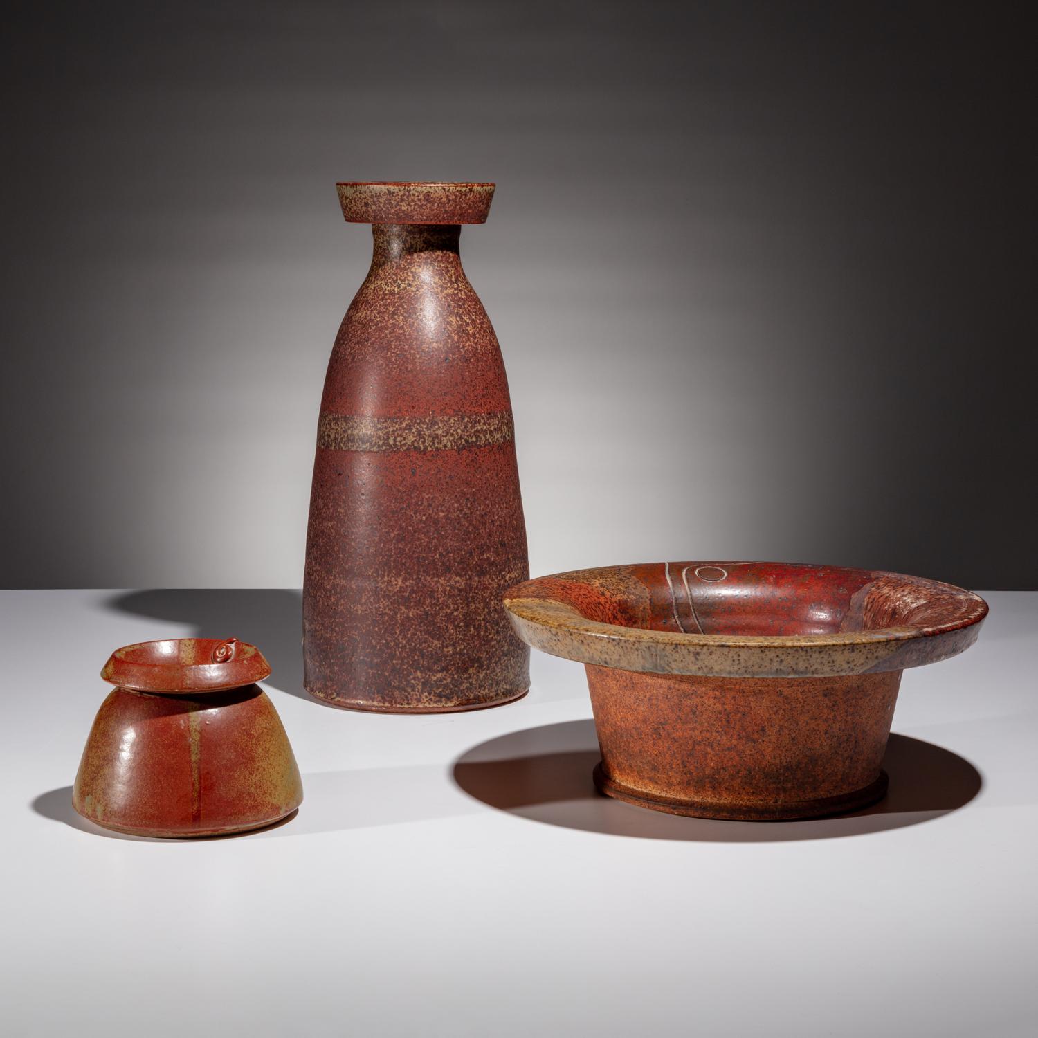 Ted Randall (American, 1914–1985) — Three Ceramic Items