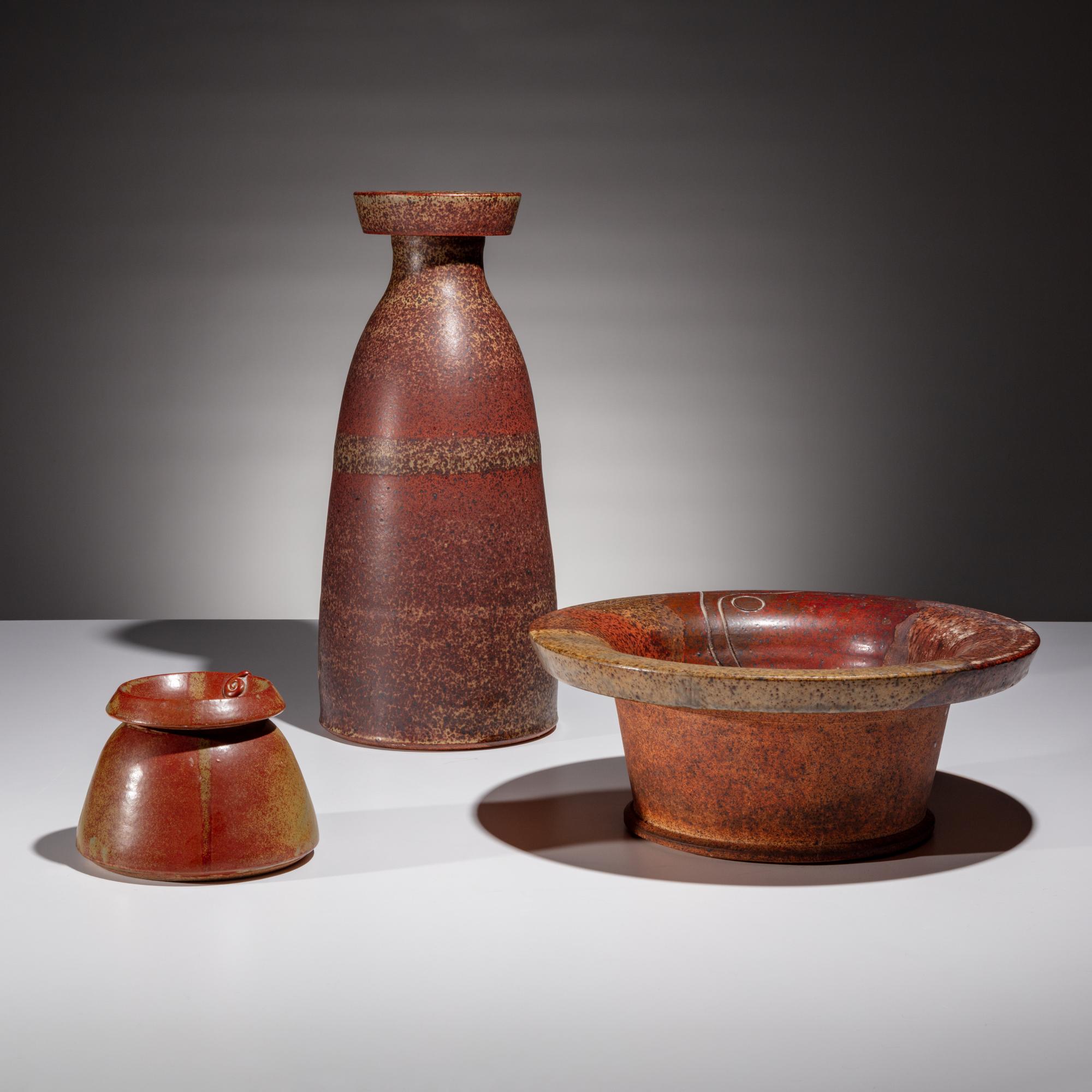 Ted Randall (American, 1914–1985) — Three Ceramic Items