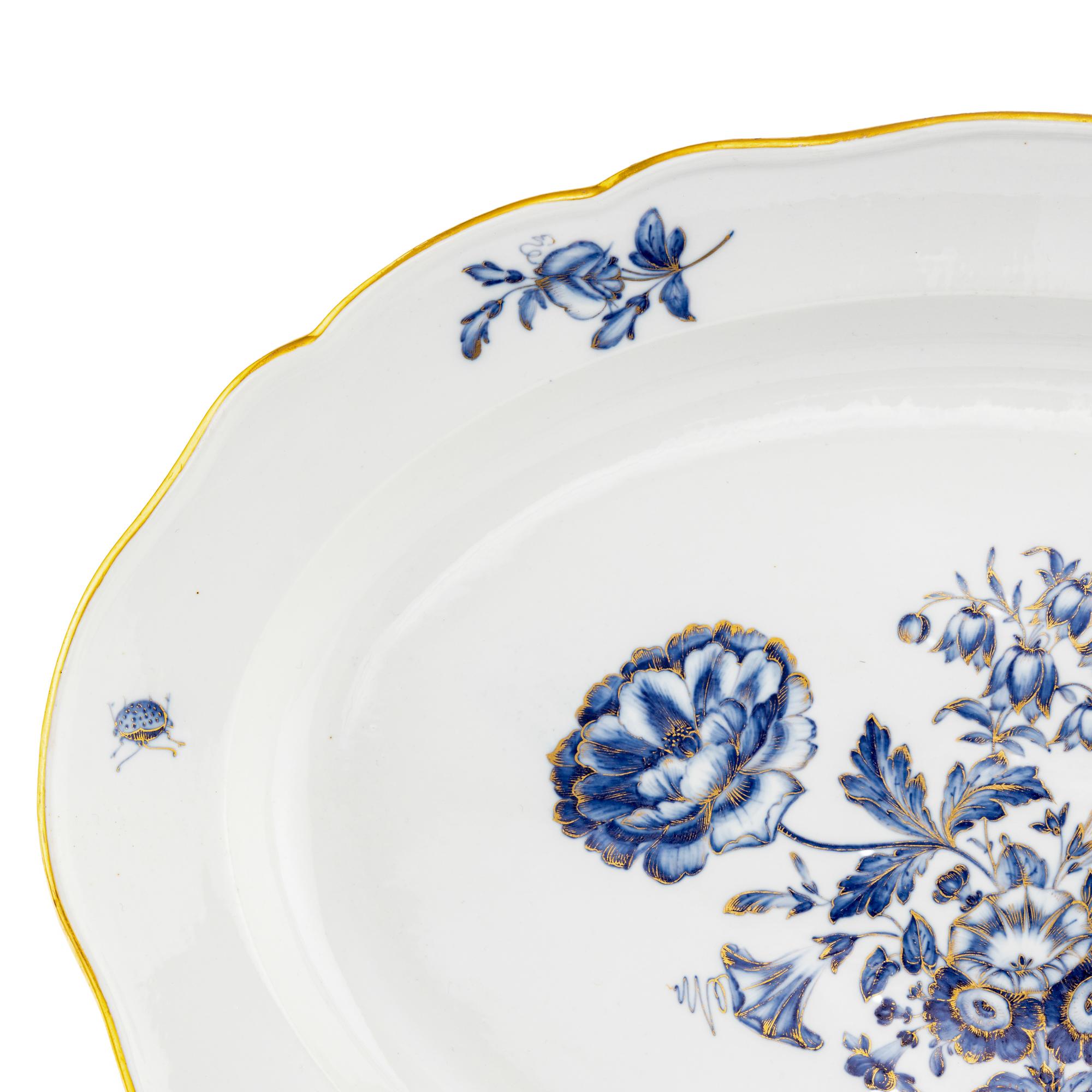 A Meissen Porcelain Platter