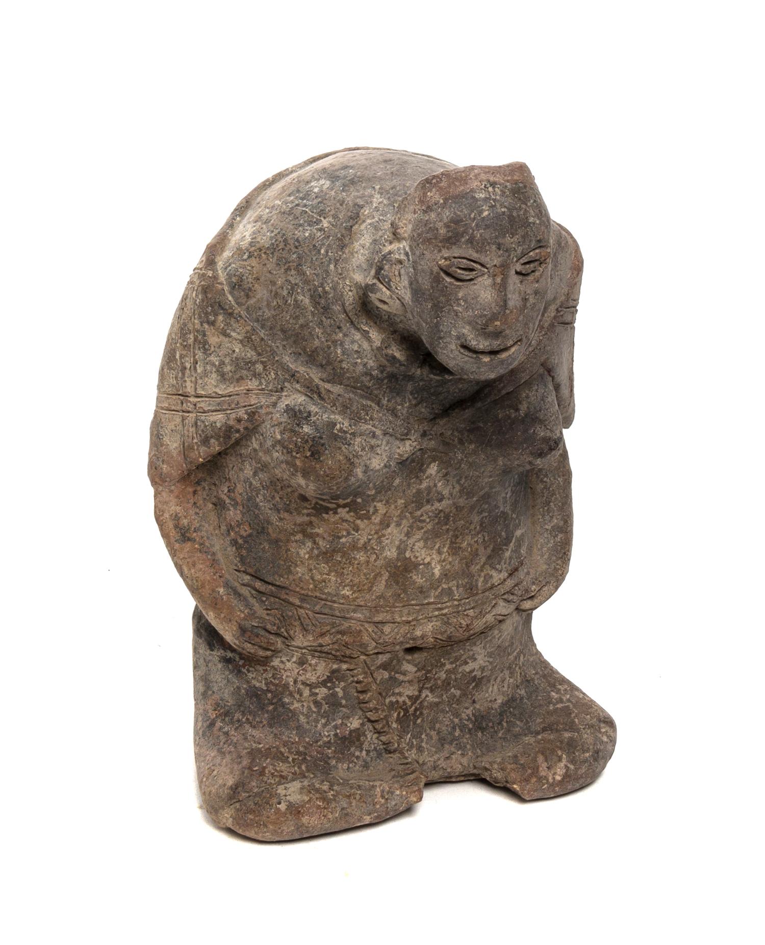 A Pre-Columbian Terracotta Figure, Pihuamo, Height 7 3/4 inches.