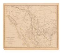 [AMERICANA - MAP]. SDUK ("Society for the Diffusion Useful Knowledge") Central America. Including Texas, California and the northern states of Mexico . London: Chapman & Hall , 1842.